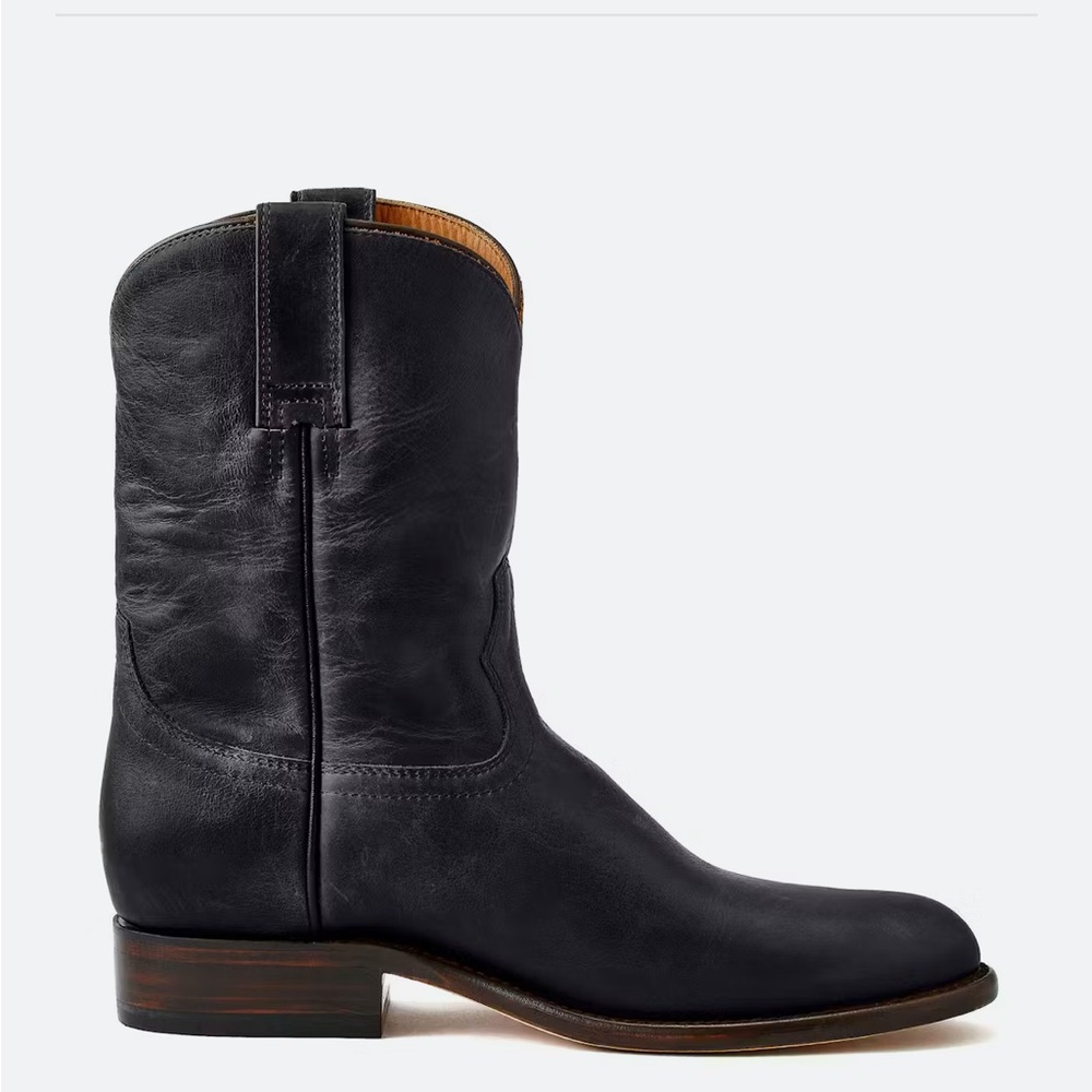 RHODE Black leather